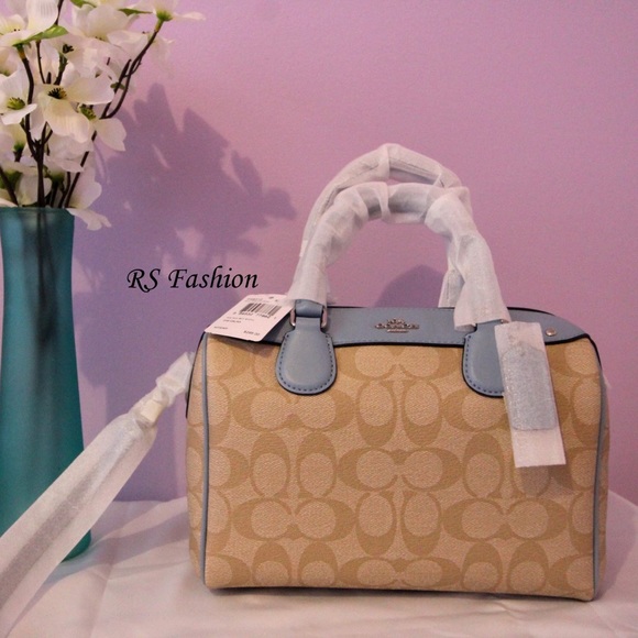 Authentic Coach Signature Mini Benett satchel - Picture 4 of 5